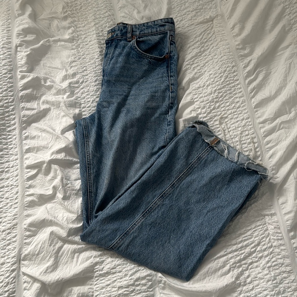 Zara high rise jeans